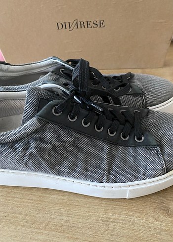 Divarese Gri Erkek Spor Ayakkabı - Görsel 4