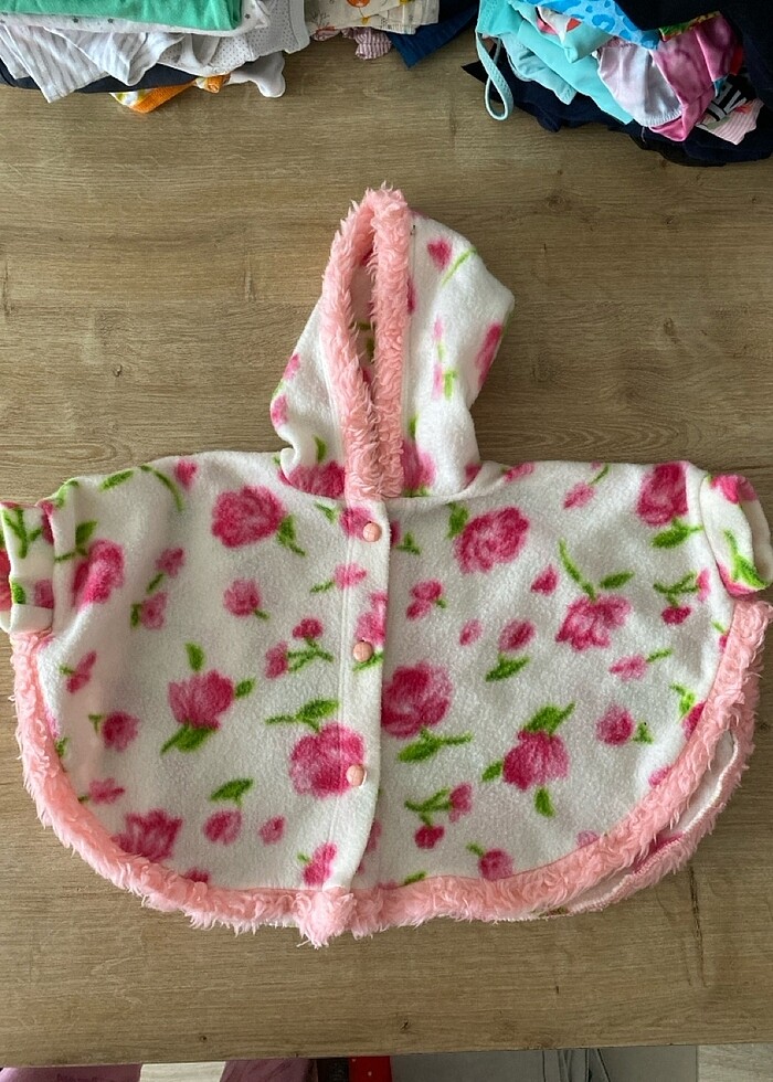 Kız çocuk panço - Görsel 2