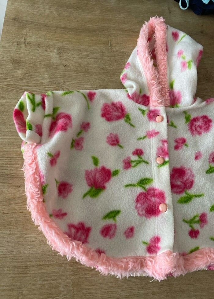 Kız çocuk panço - Görsel 3