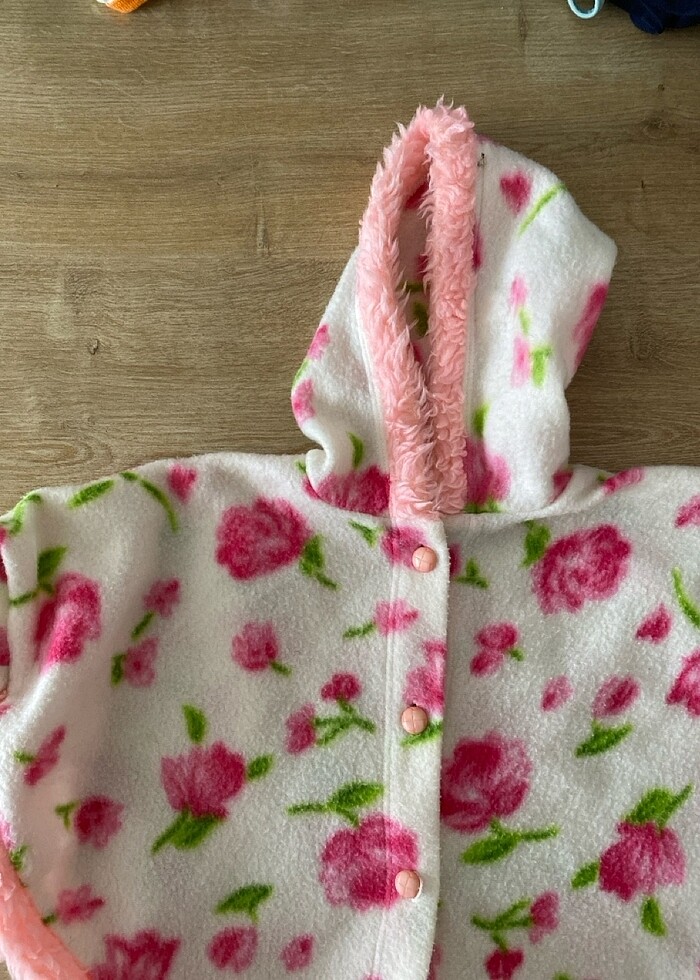 Kız çocuk panço - Görsel 4