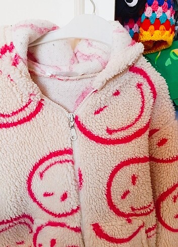 9 Yaş Beden Peluş hırka