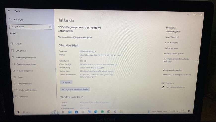 Casper nirvana c300 - Görsel 7