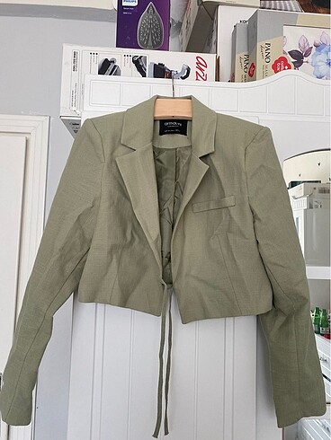 Zara Bağlamalı blazer ceket