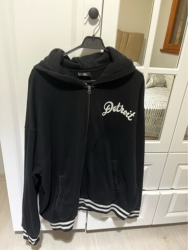 H&M Fermuarlı Sweatshirt