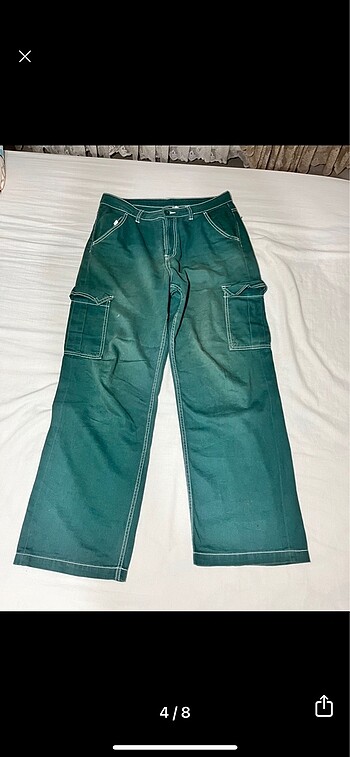 40 Beden gri Renk H&M Kargo Jean