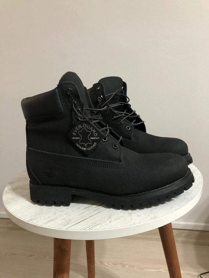 Timberland siyah özel seri bot - Görsel 2
