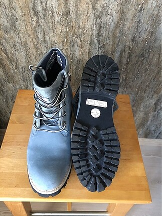 Timberland mavi limitli üretim unisex bot - Görsel 5