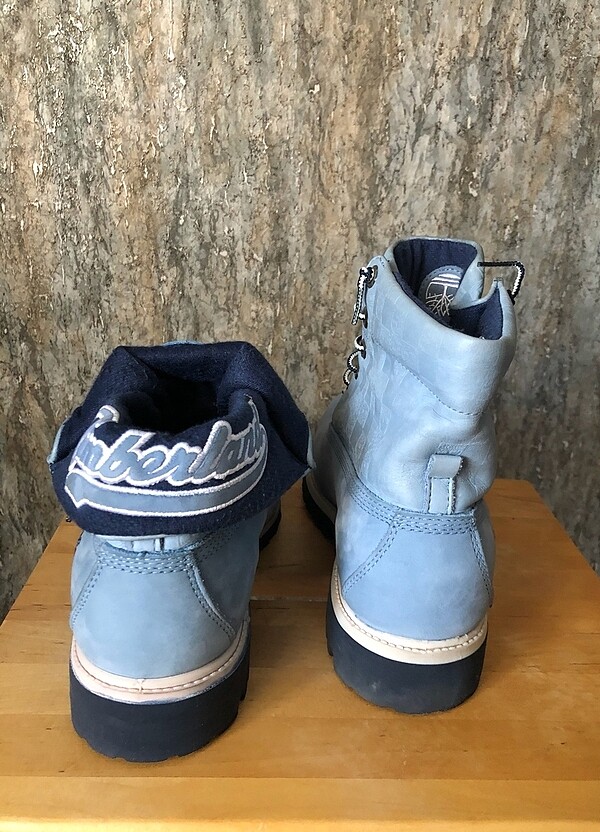 Timberland mavi limitli üretim unisex bot - Görsel 3