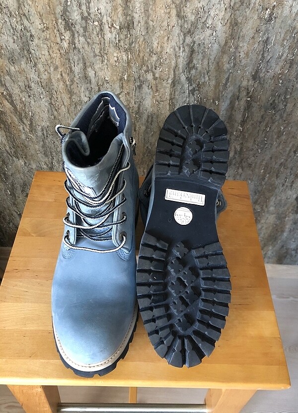 Timberland mavi limitli üretim unisex bot - Görsel 5