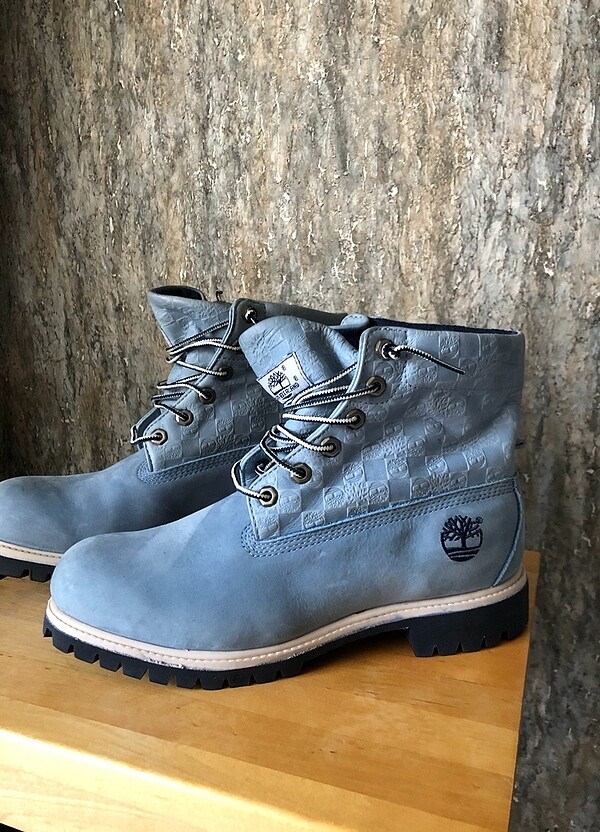 Timberland mavi limitli üretim unisex bot - Görsel 2