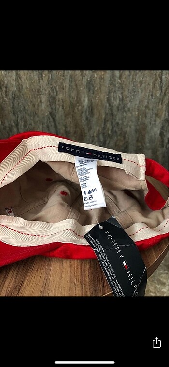 Tommy hilfiger kırmızının şapka - Görsel 6