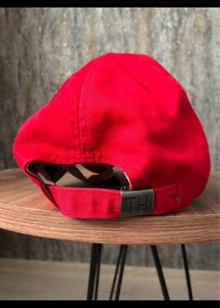 Tommy hilfiger kırmızının şapka - Görsel 5