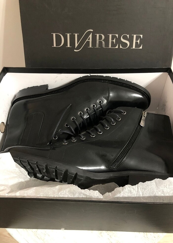 Divarese select siyah klasik bot - Görsel 4