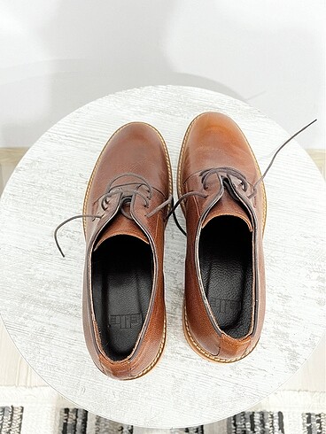 Taba renk casual elle ayakkabı - Görsel 3