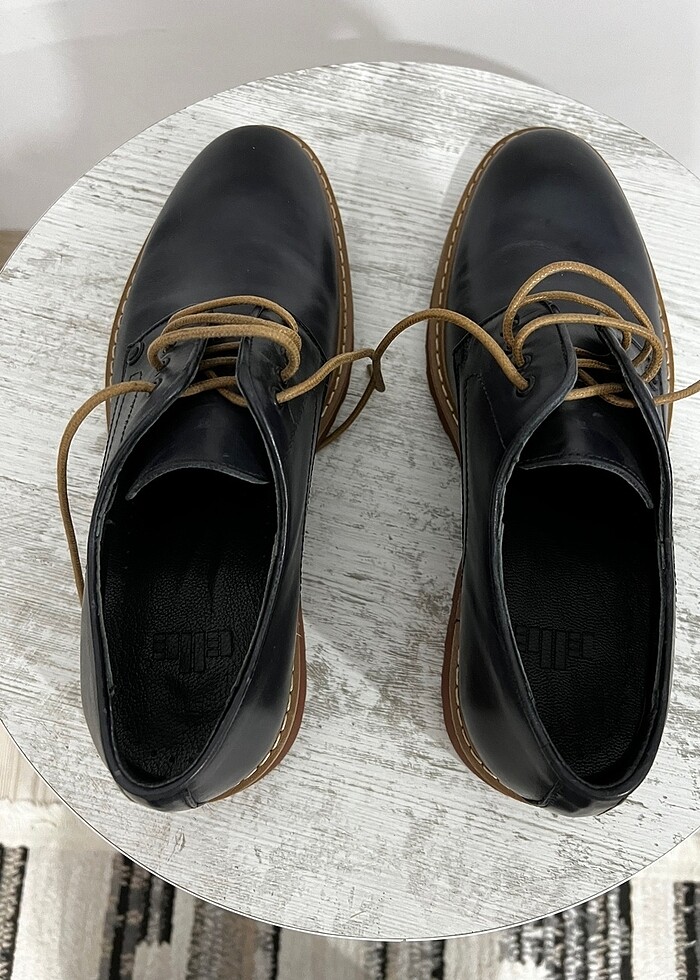 Lacivert casual elle ayakkabı - Görsel 3