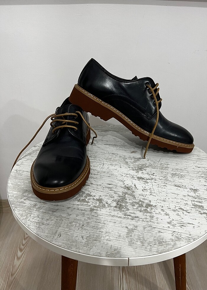 Lacivert casual elle ayakkabı - Görsel 5