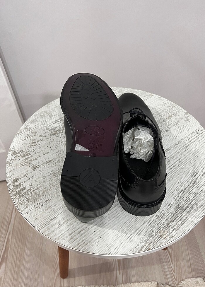 Ds damat siyah klasik ayakkabı - Görsel 3