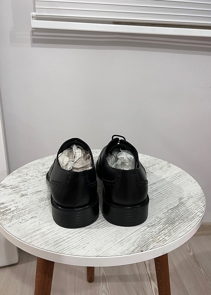 Ds damat siyah klasik ayakkabı - Görsel 5