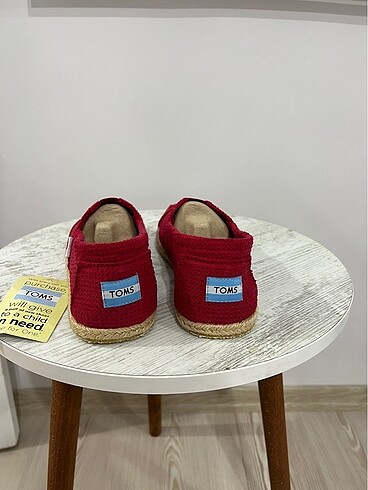 Toms kırmızı espadril - Görsel 5