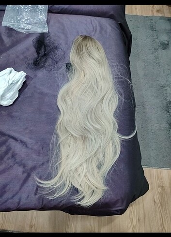 Zara sarı peruk