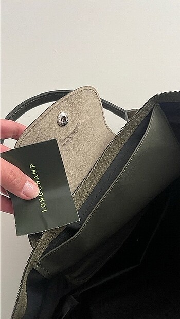  Beden haki Renk orjinal longchamp