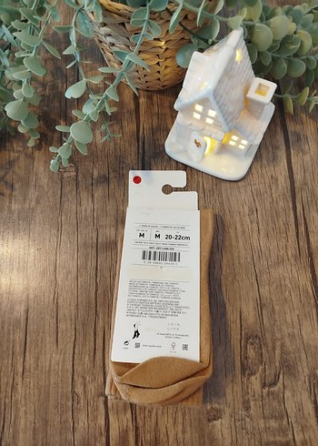 OYSHO TÜYLÜ TEDDY ÇORAP - Görsel 2