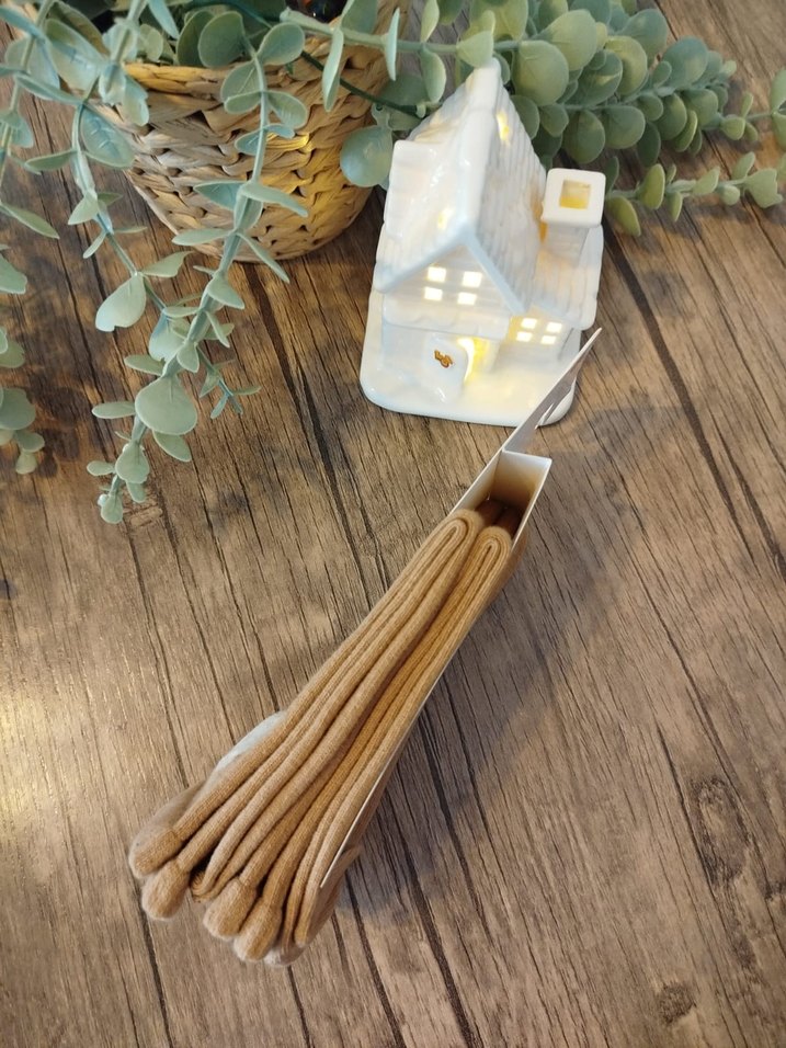 OYSHO TÜYLÜ TEDDY ÇORAP - Görsel 3