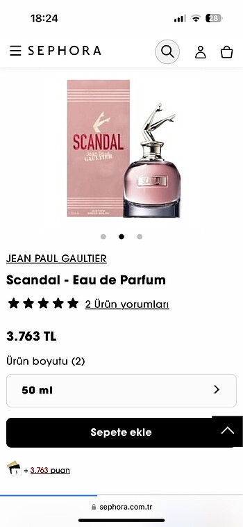 Scandal Kadın Parfüm. Jean Paul Gaultier.