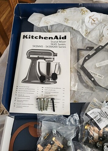 Kitchenaid mikser hamur yoğurma 