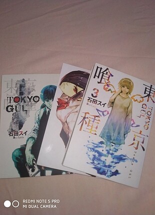 Tokyo Ghoul 1 2 3 Manga