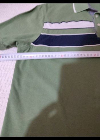 Düğmeli Yeşil Erkek Polo Tişört - Görsel 4