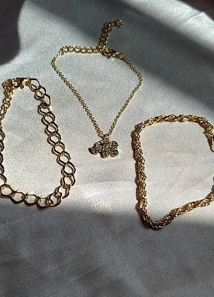 3 lu Gold bileklik