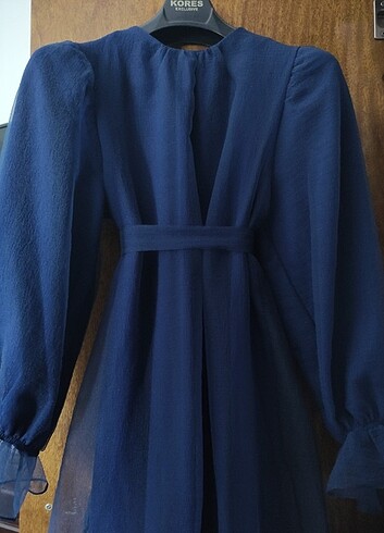 Suud Collection Emnora mavi elbise 