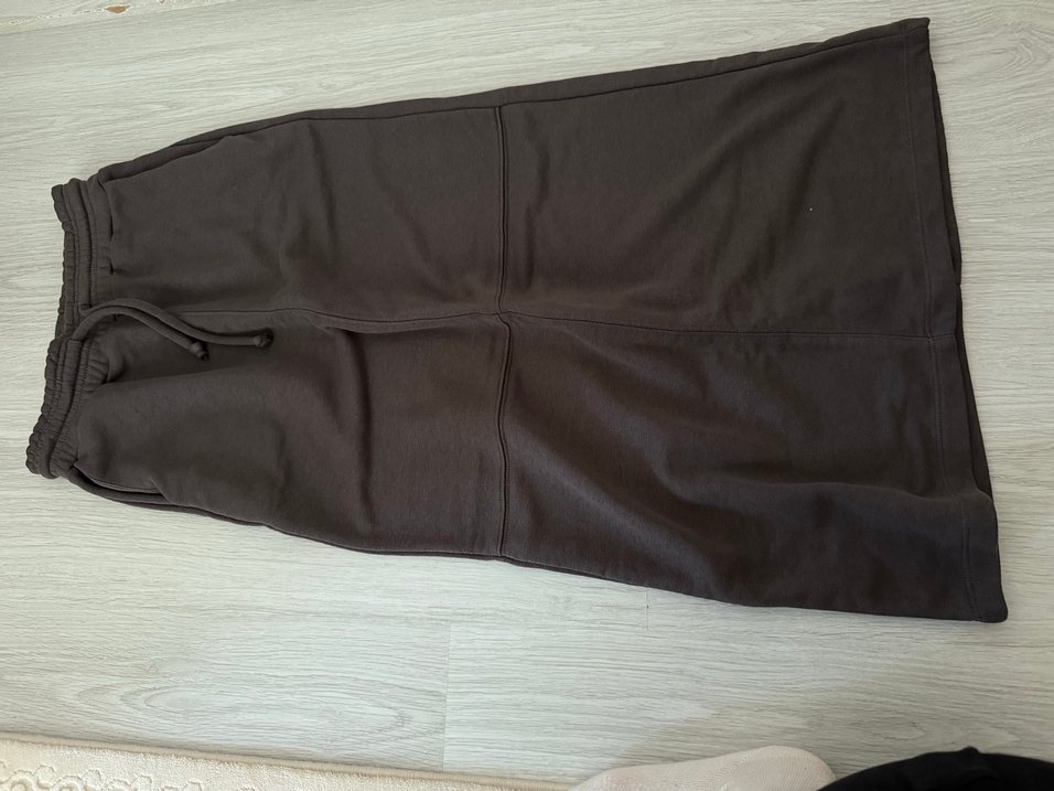 Gri uzun etek - Görsel 3