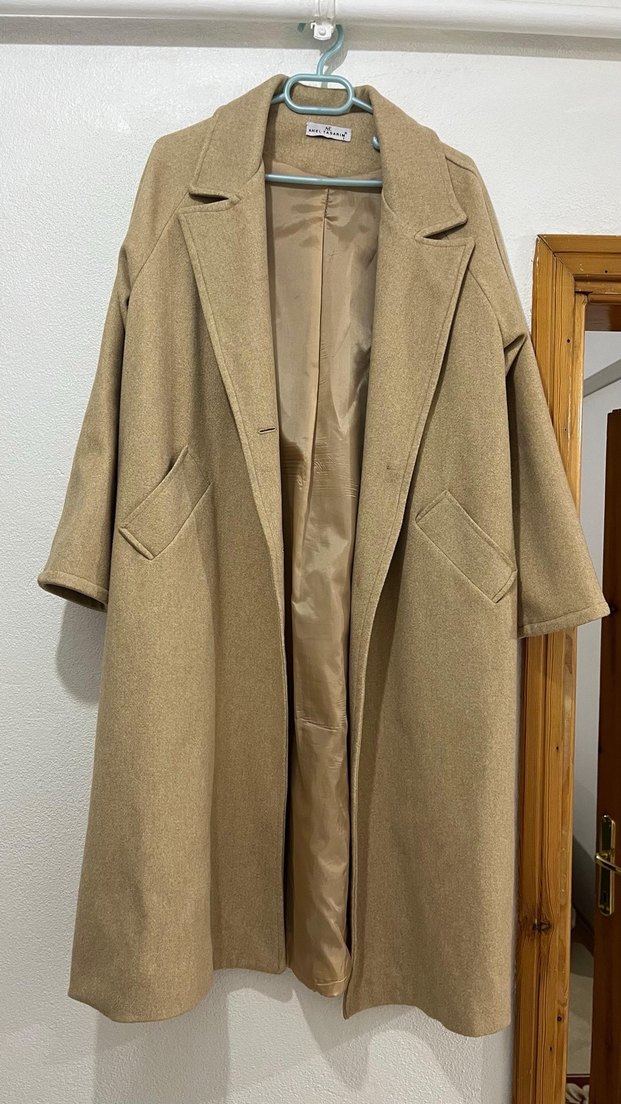 Camel Rengi Oversize Kaban - Görsel 2