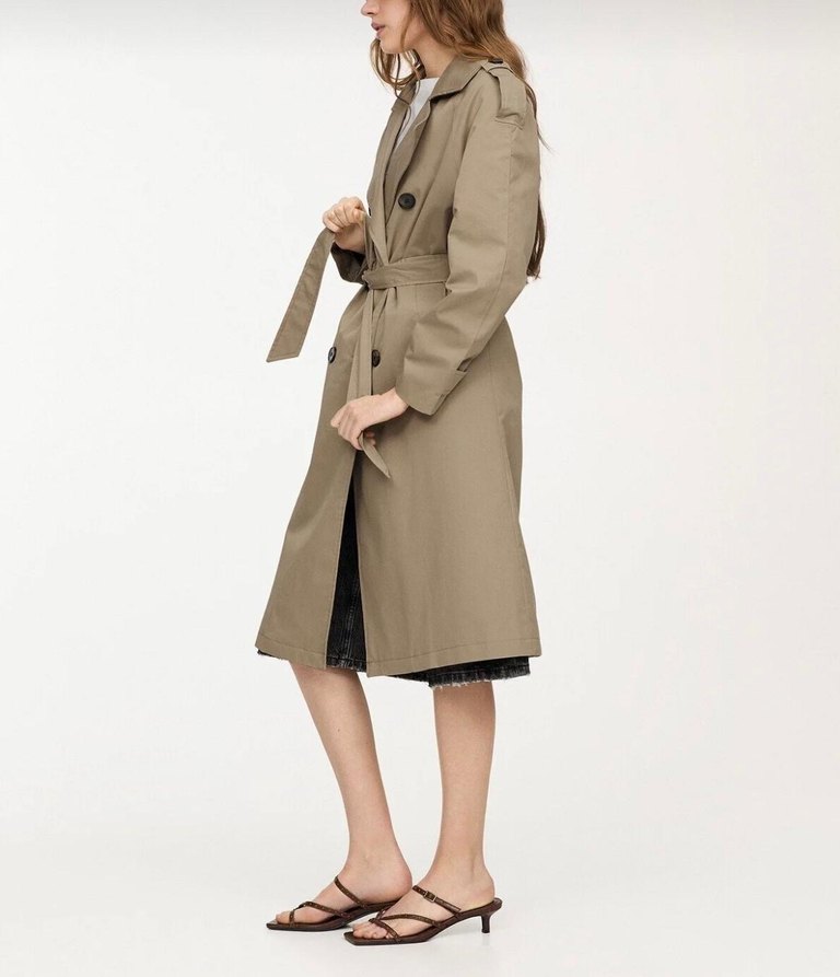 Pull&bear trençkot - Görsel 3