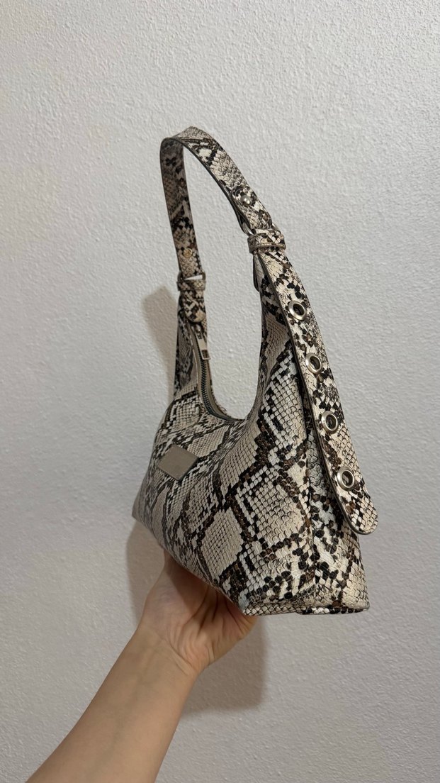 Yılan derisi çanta - Görsel 3