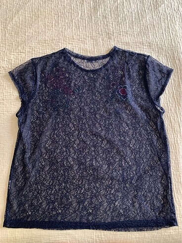 Zara Tül Bluz - Görsel 2