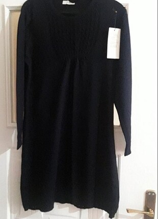 Lacivert triko tunik