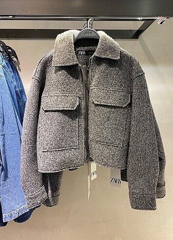 Zara viral gri ceket