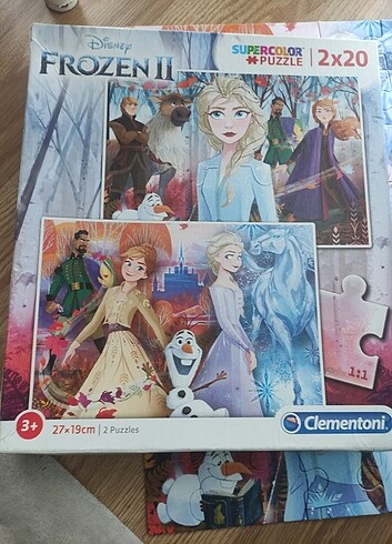 Frozeb Elsa Anna puzzle