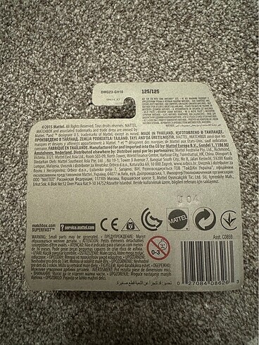 Matchbox özel üretim metal araba - Görsel 5