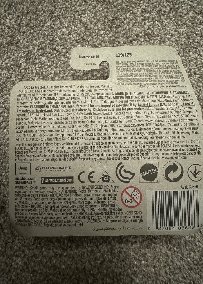 Matchbox özel üretim metal araba - Görsel 5