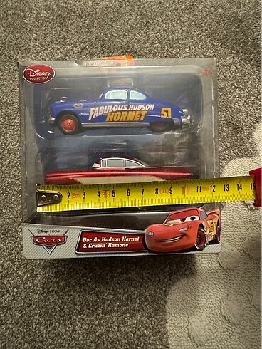 Disney Pixar Cars 2?li metal araba - Görsel 7