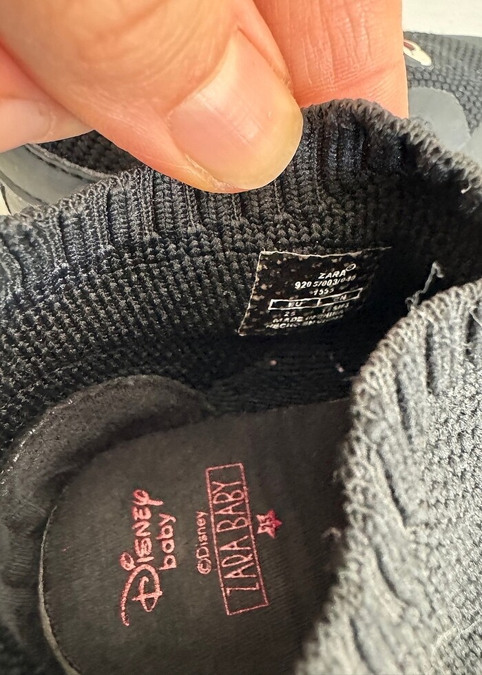 Zara Micky Mouse çorap bot - Görsel 3