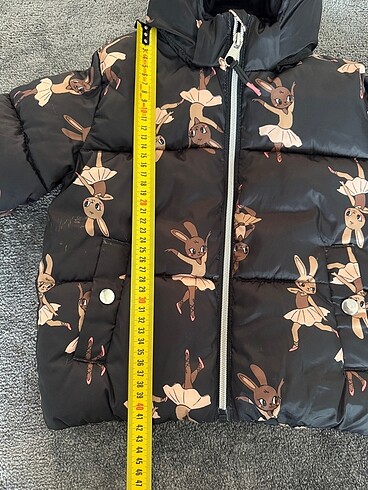 H&M kız çocuk şişme mont - Görsel 7