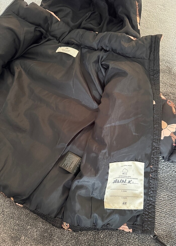 H&M kız çocuk şişme mont - Görsel 5