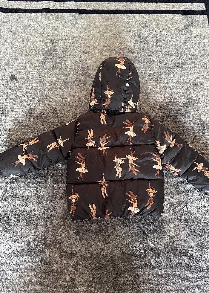 H&M kız çocuk şişme mont - Görsel 3