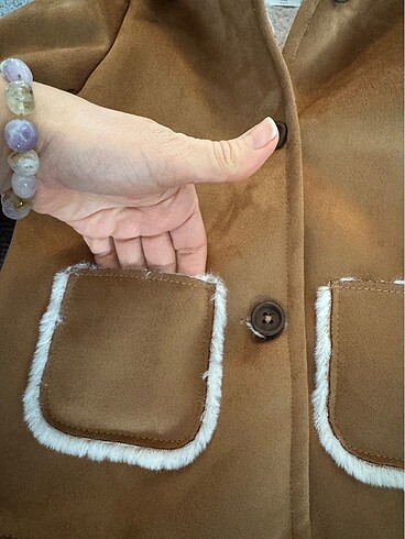 Mango unisex çocuk montu - Görsel 8