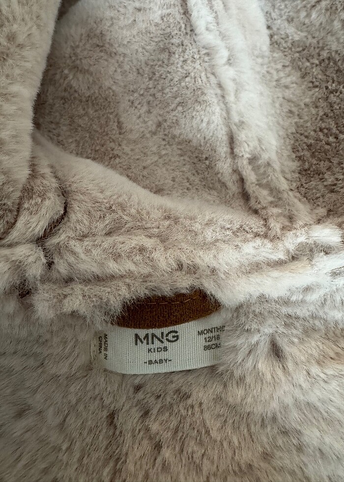 Mango unisex çocuk montu - Görsel 5